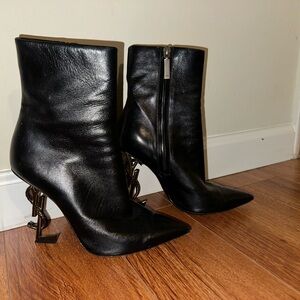 YSL Leather Boots